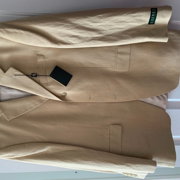 Ralph Lauren Men's Linen & Silk Blend Suit Jacket - Picture 3 of 7